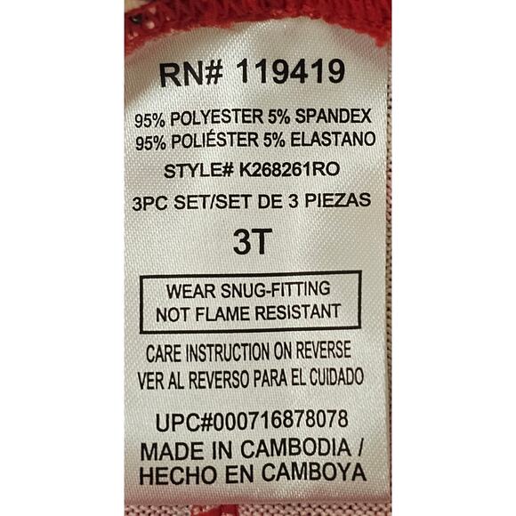 Rudolph the Red-Nosed Reindeer 3-Piece Pajamas + Robe Set Size 3T - Picture 9 of 10